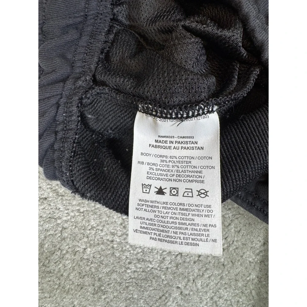 Jordan Flight Fleece Pants Mens Medium Black‎ Loose Fit Joggers DV1279-010